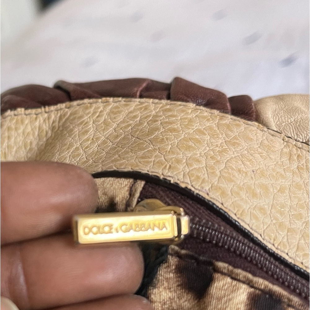 Vintage 70’s Dolce and Gabbana multicolored patchwork leatherMiss day and night - Picture 13 of 16